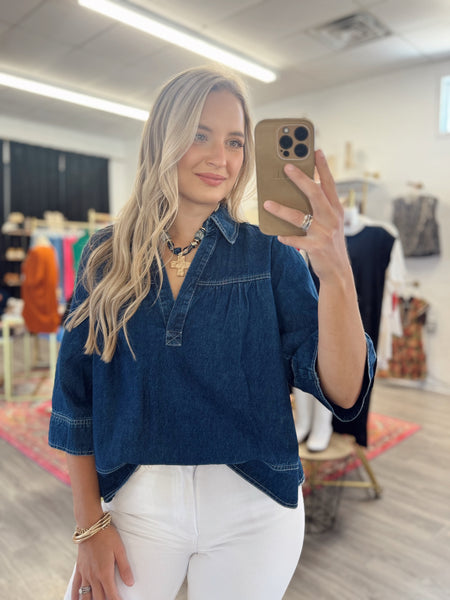 Dreamy Denim Top