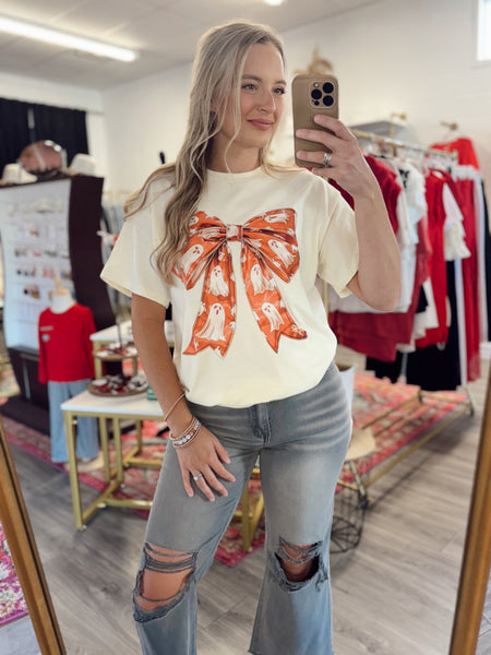 Ghost Bow Graphic Tee