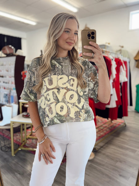Jesus Loves You Camo Tee