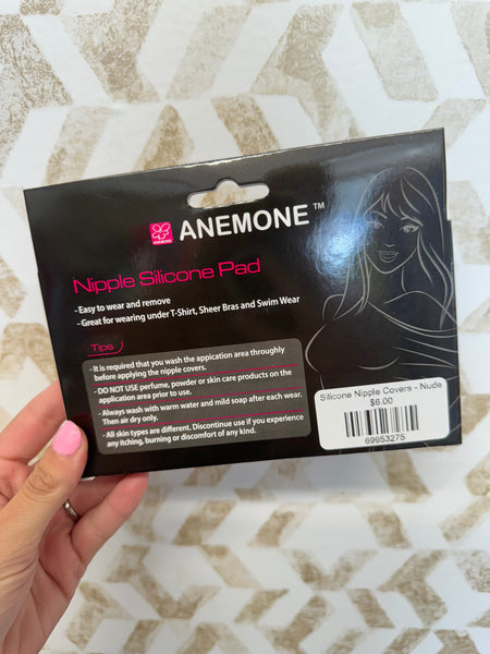 Silicone Nipple Covers - Nude