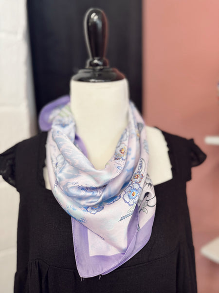 Purple Lover Bandana Scarf