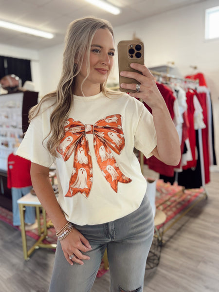 Ghost Bow Graphic Tee