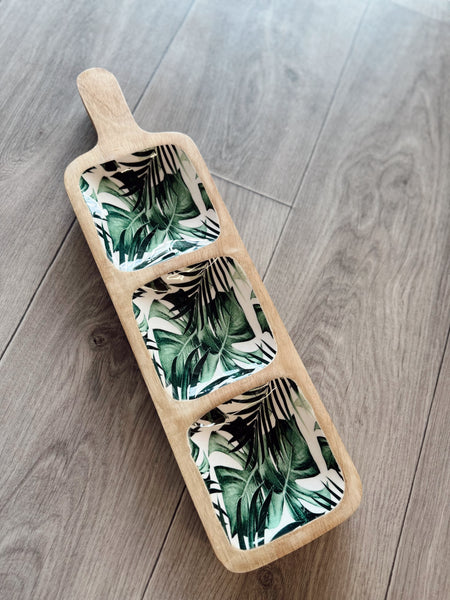 Serving Tray - Leafs
