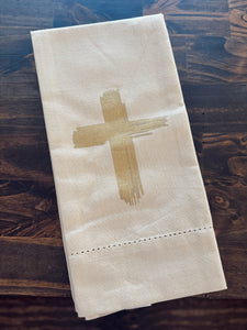 Cross Hand Towel