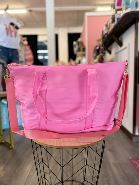 Weekender Tote - Pink