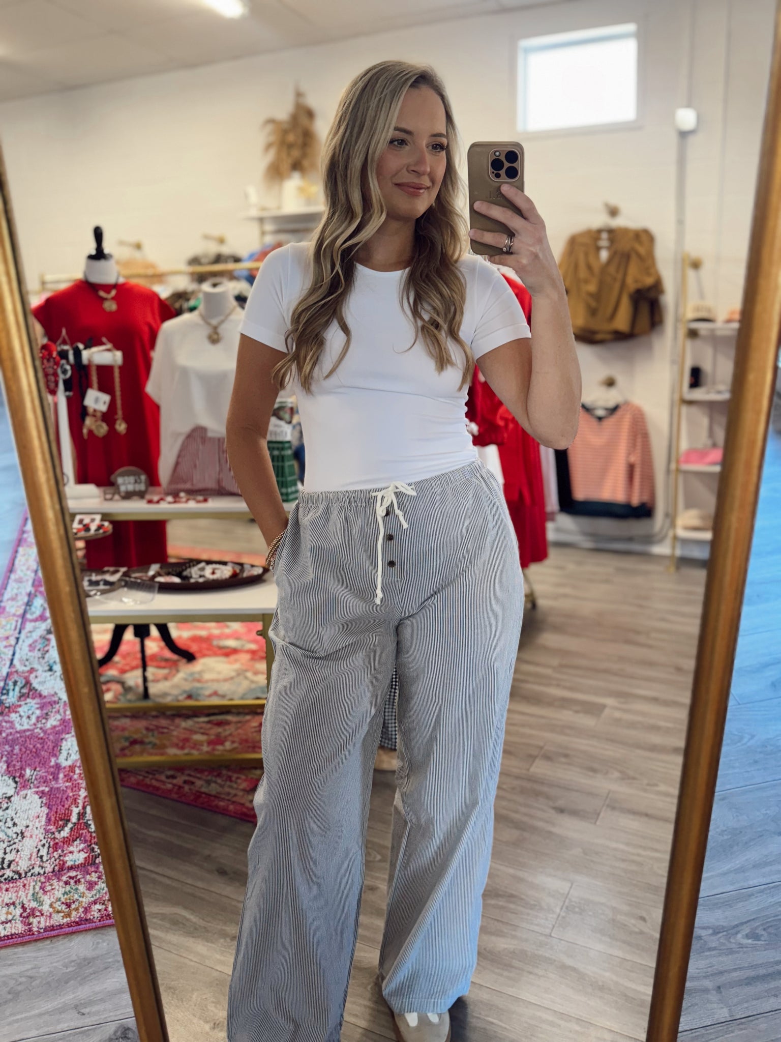 Bailey Boxer Pants - Black