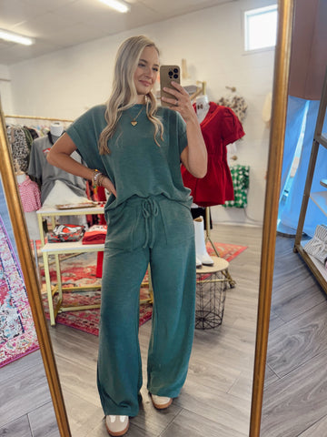 Breeze Pant Set - Jade