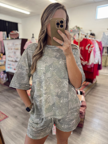 Camo Everyday Short Set