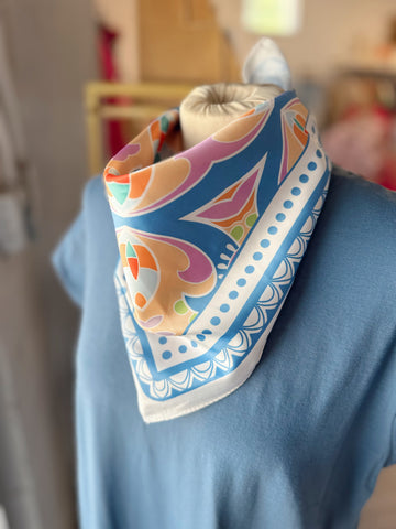 Paisley Multi Bandana Scarf