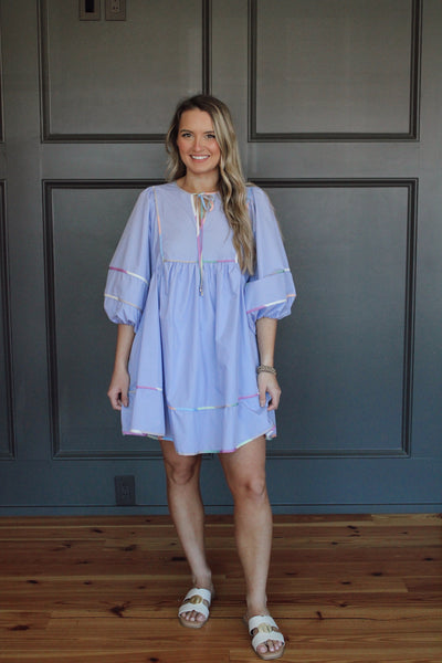 Penni Dress - Periwinkle