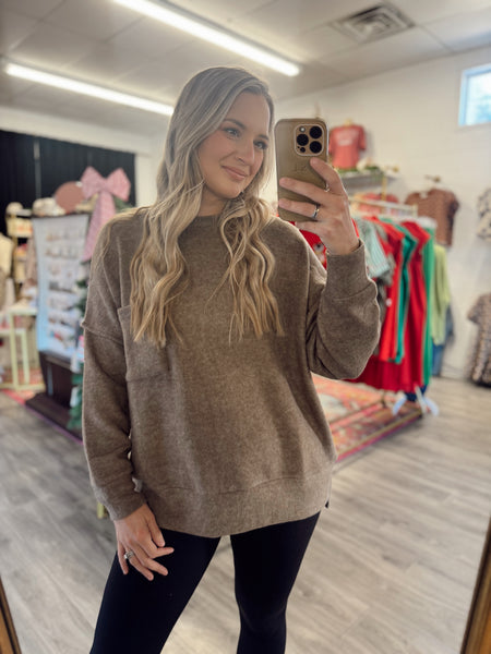 Buttery Soft Sweater - Mocha