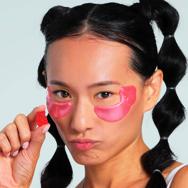 Bear-Shaped Smoothing Hydrogel Undereye Patches l 8 Pack