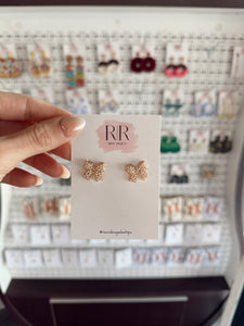 Pearl Bow Studs