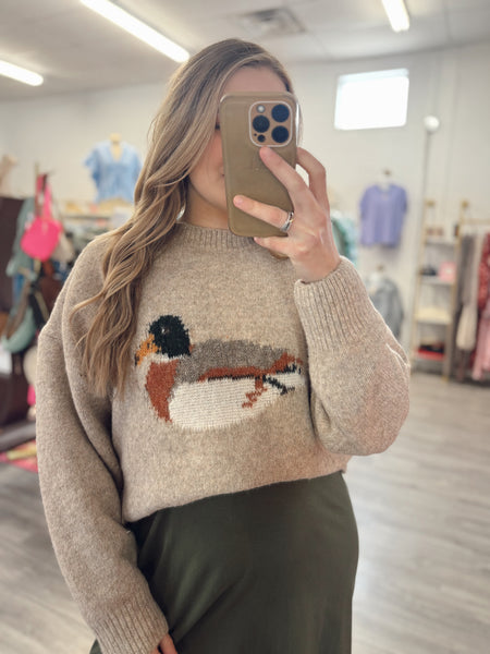 One Lucky Duck Sweater