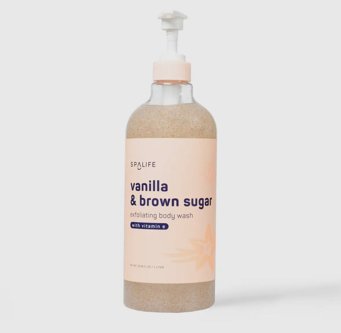 Vanilla & Brown Sugar Exfoliating Body Wash by My Spa Life