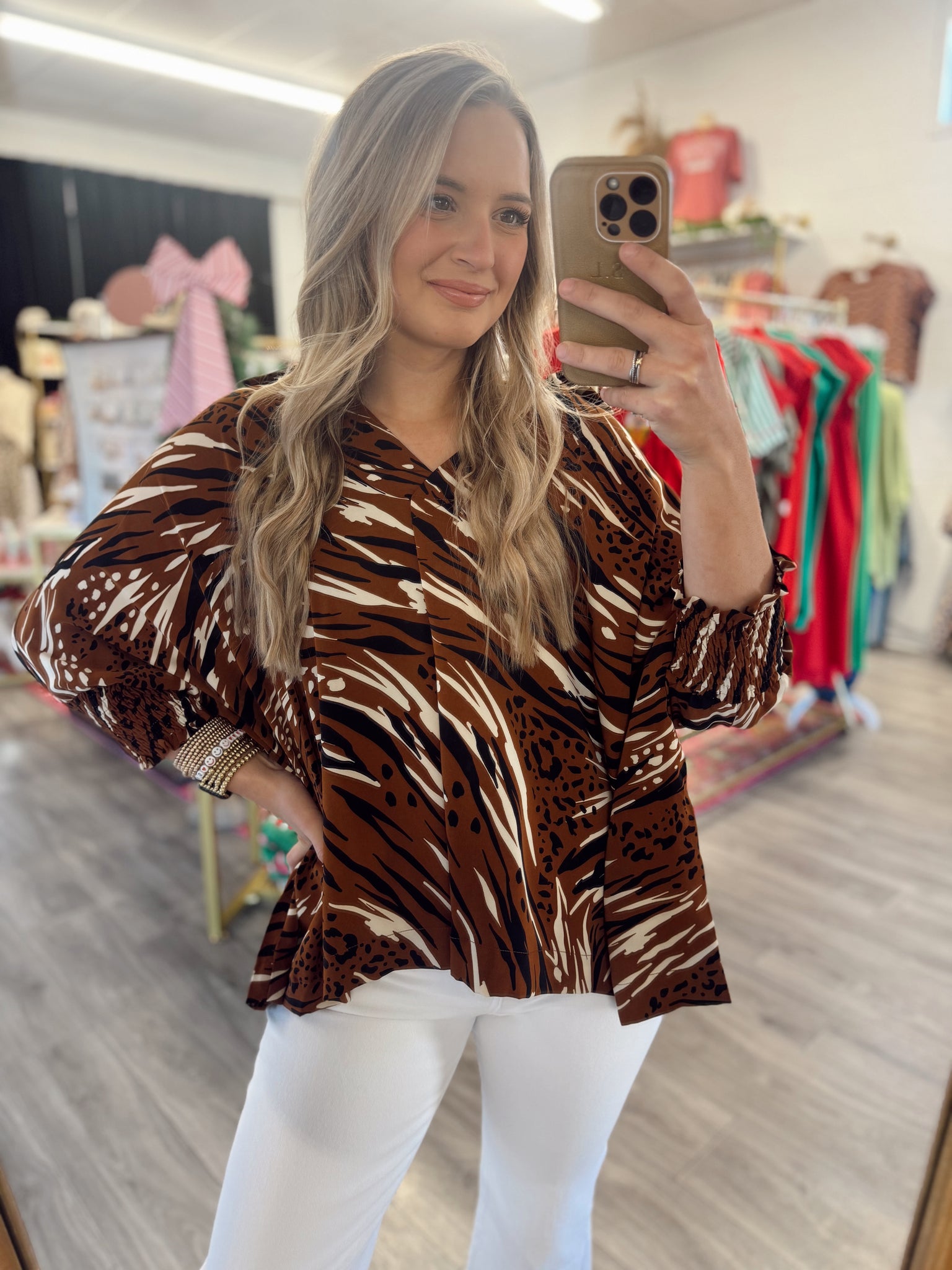 Abby Animal Blouse