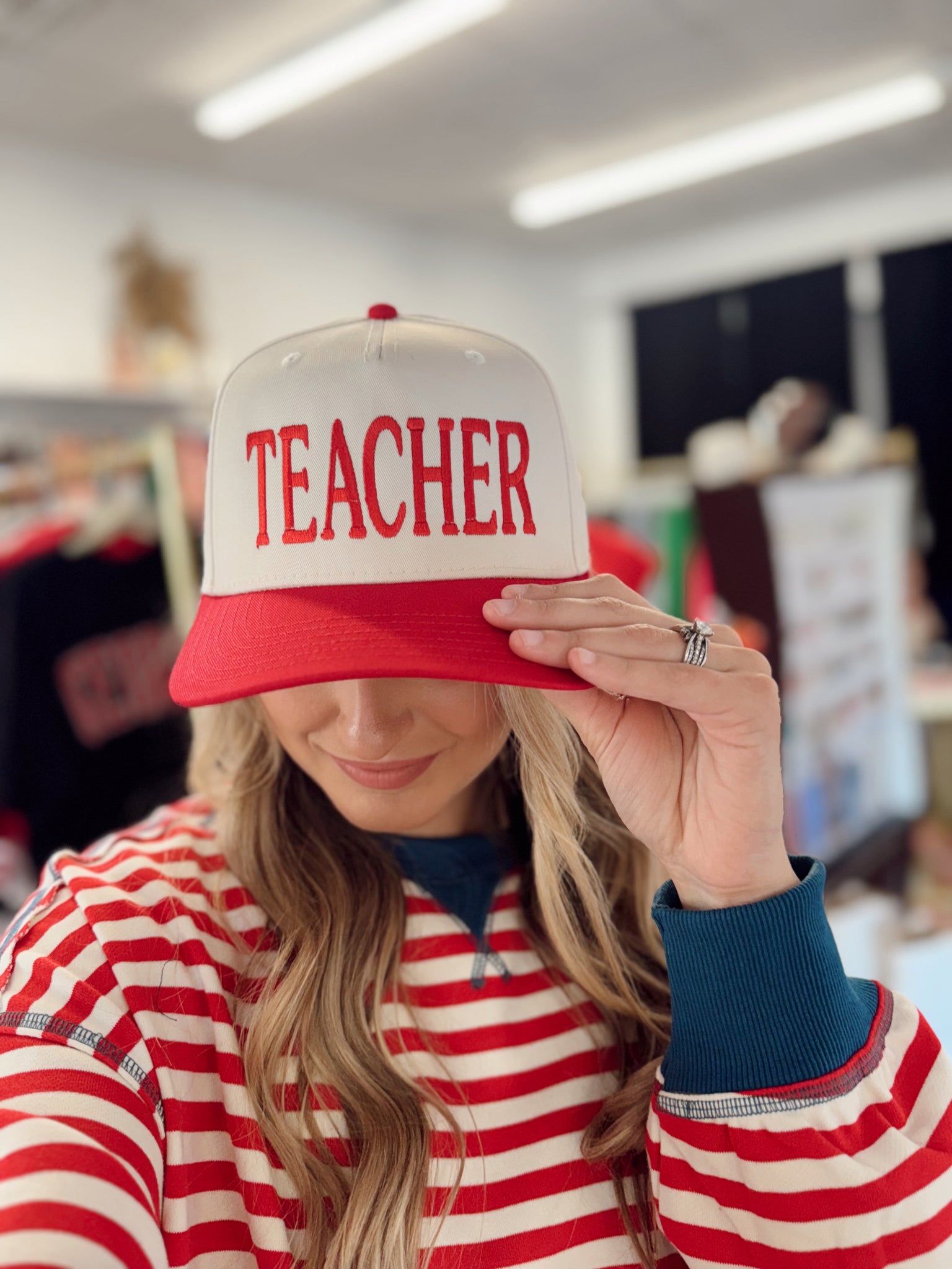 Teacher Trucker Hat