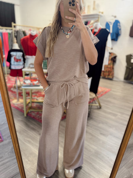 Breeze Pant Set - Mocha