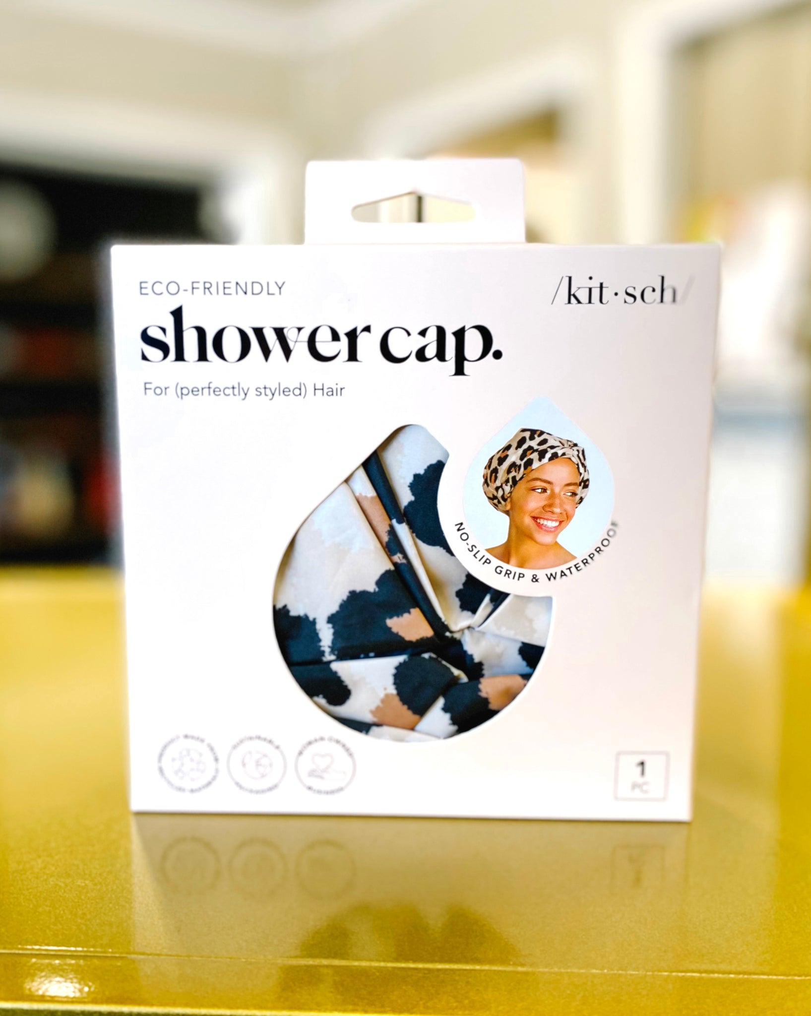 Leopard Shower Cap