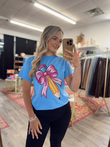 Teacher Pencil Graphic Tee