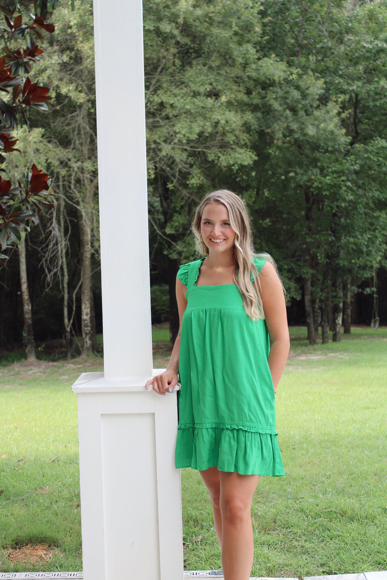 Chic Green Dress