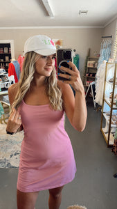 Living in Athletic Romper - Mauve