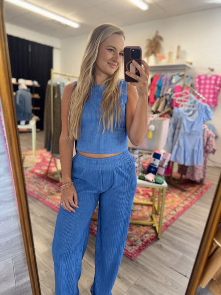 Lily Loungewear Set - Ocean