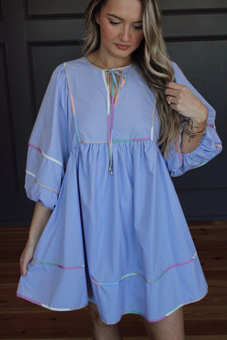 Penni Dress - Periwinkle