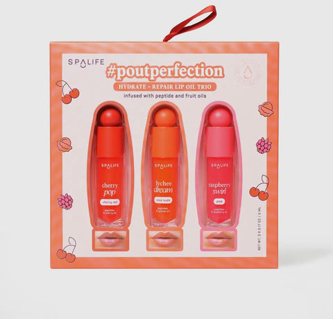 Poutperfection Lip Gloss Trio Holiday by My Spa Life