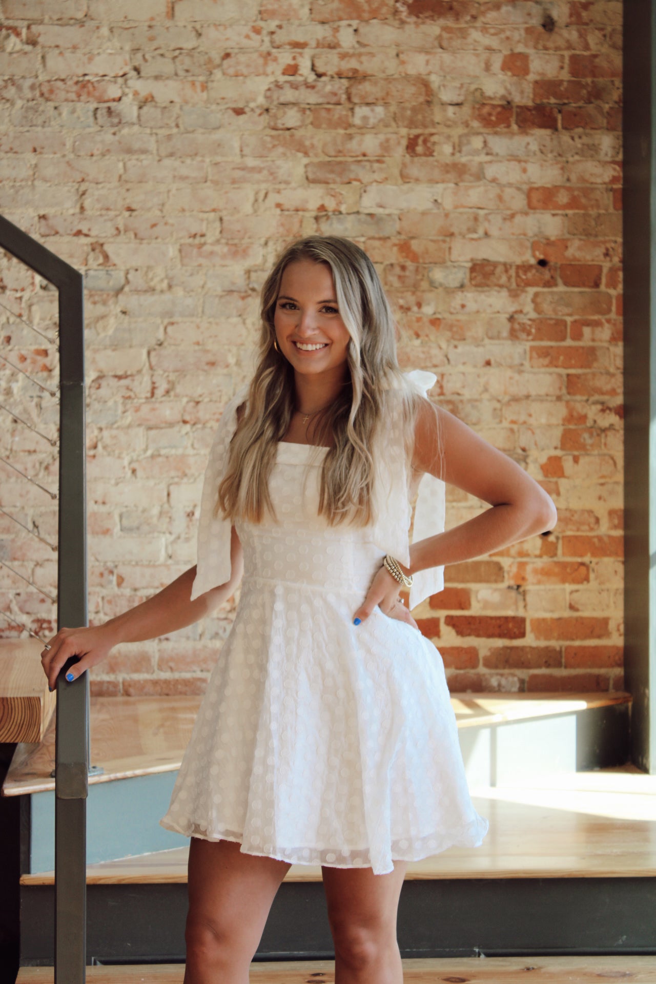 Polka Dot Mini Dress