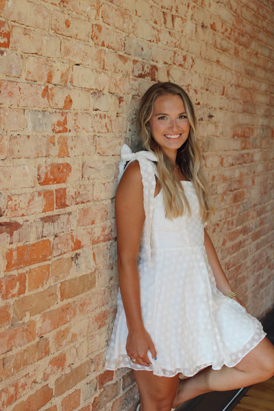 Polka Dot Mini Dress