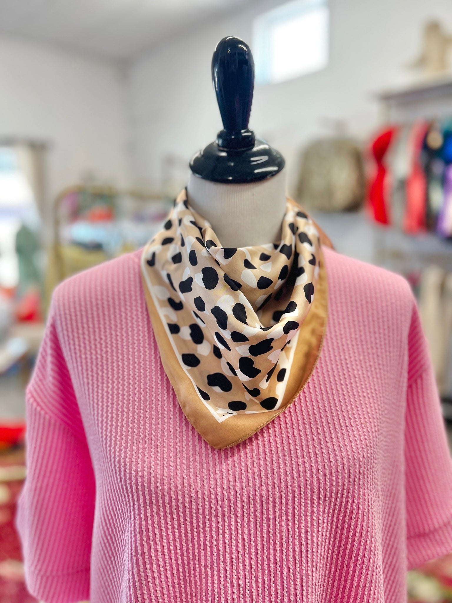 Cheetah Bandana Scarf