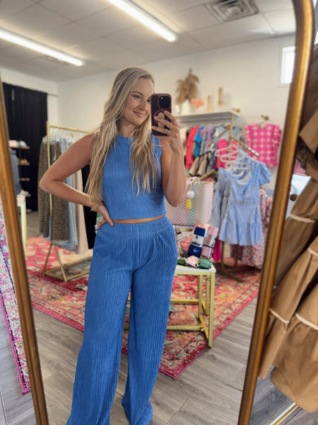 Lily Loungewear Set - Ocean