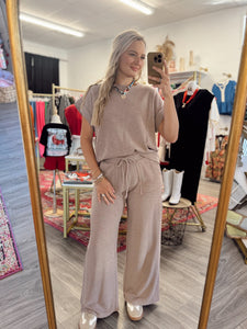 Breeze Pant Set - Mocha