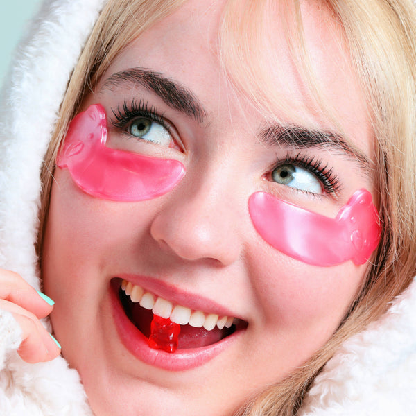 Bear-Shaped Smoothing Hydrogel Undereye Patches l 8 Pack