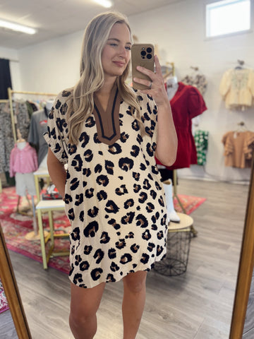 Lover Girl Leopard Dress