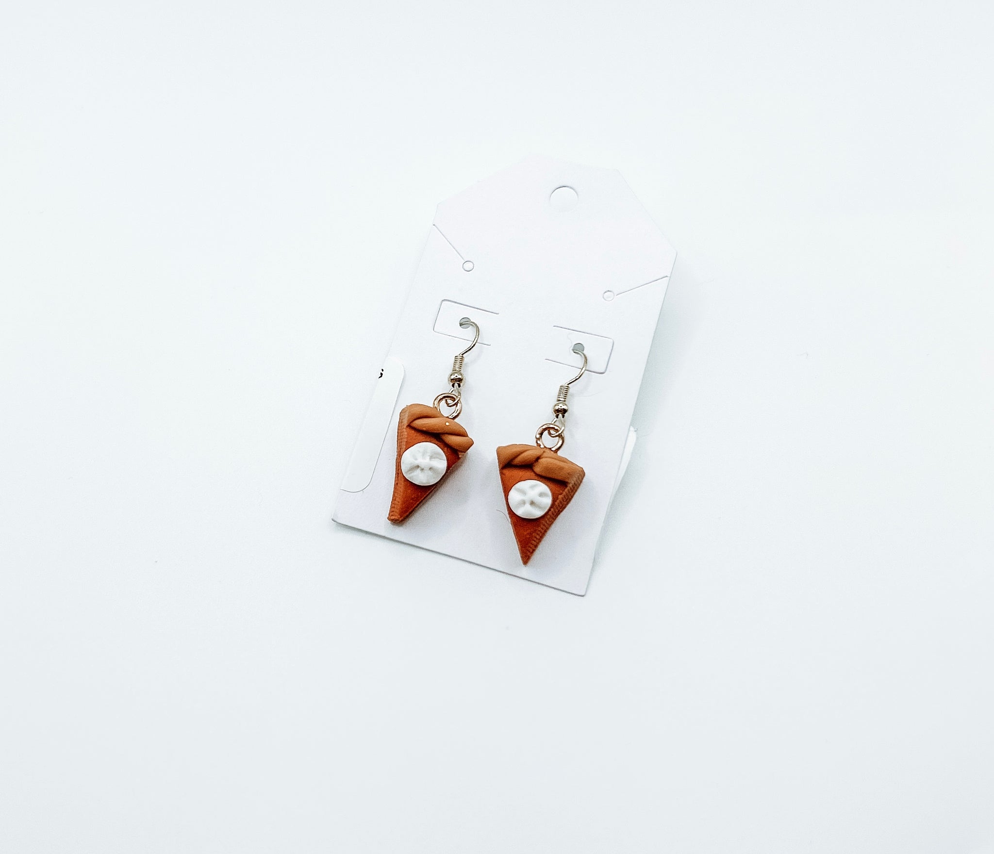 Pumpkin Pie Clay Earrings
