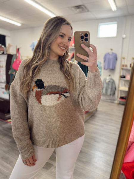 One Lucky Duck Sweater