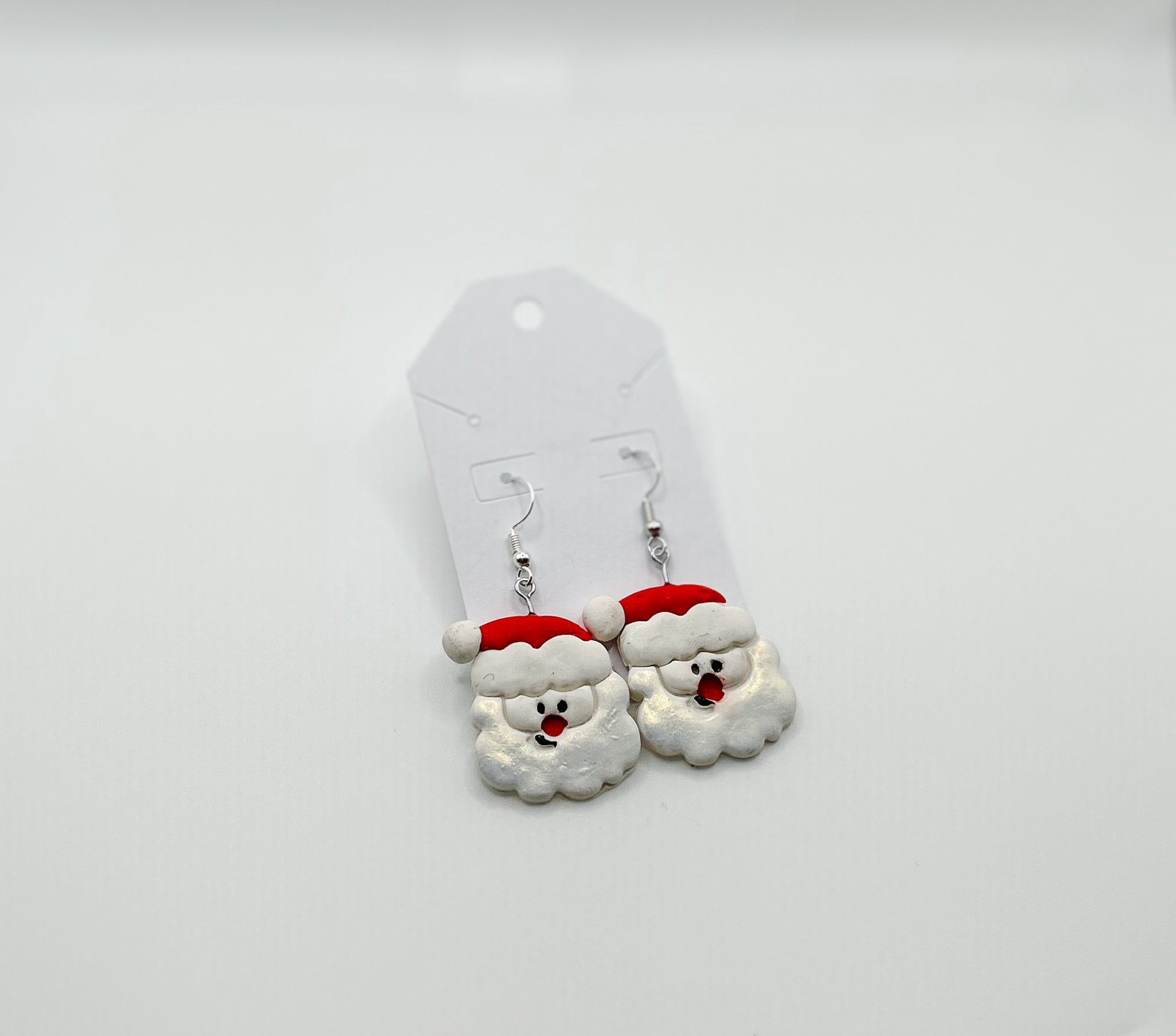 Santa Clay Earrings