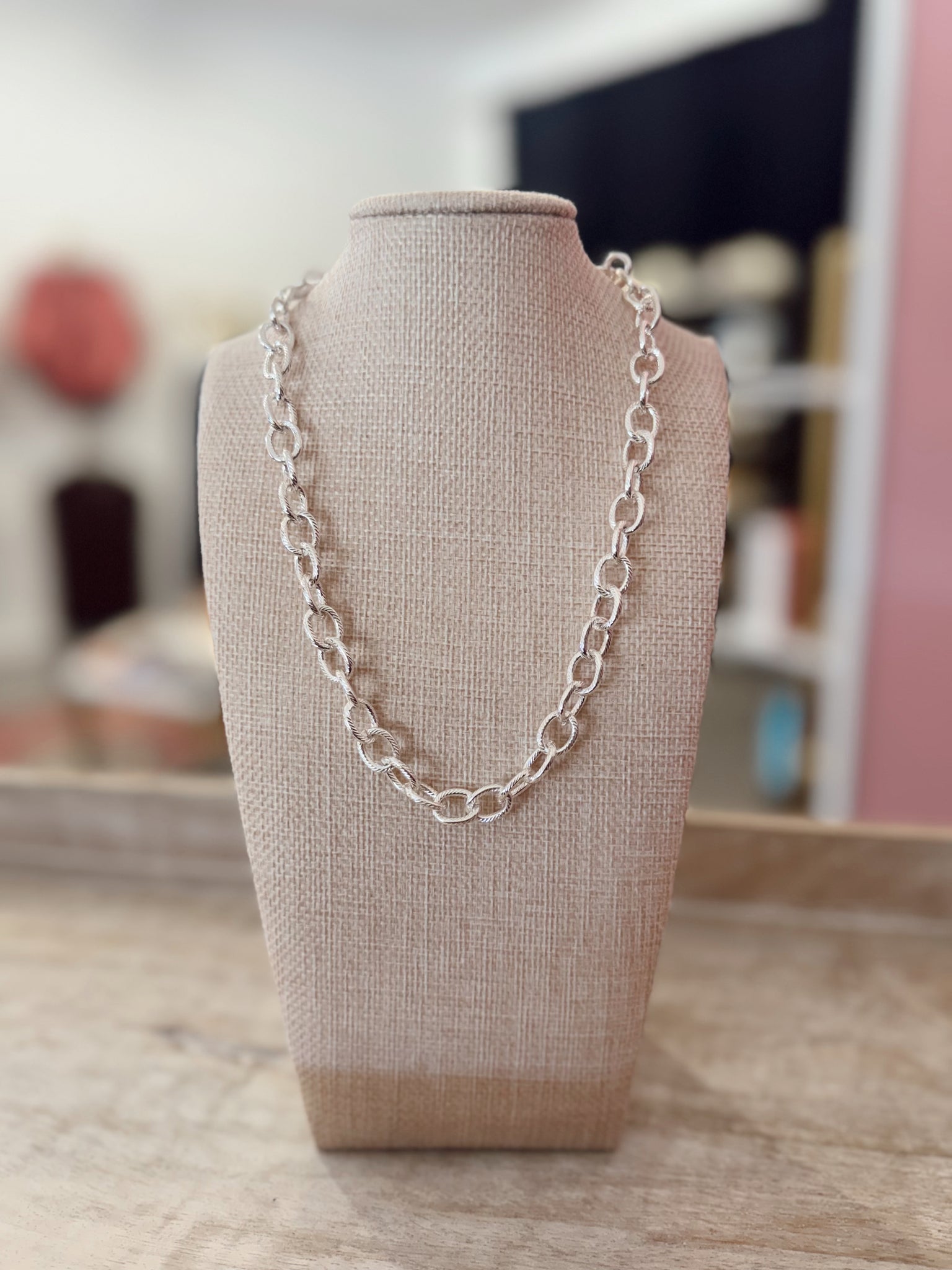 Rayne Chain Necklace - Silver