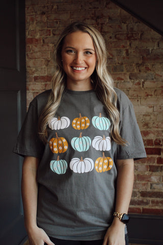 Pumpkins Graphic - Grey