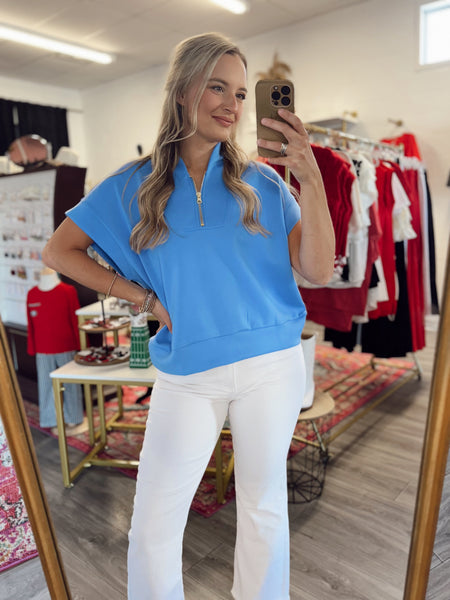 Scuba Top - Blue