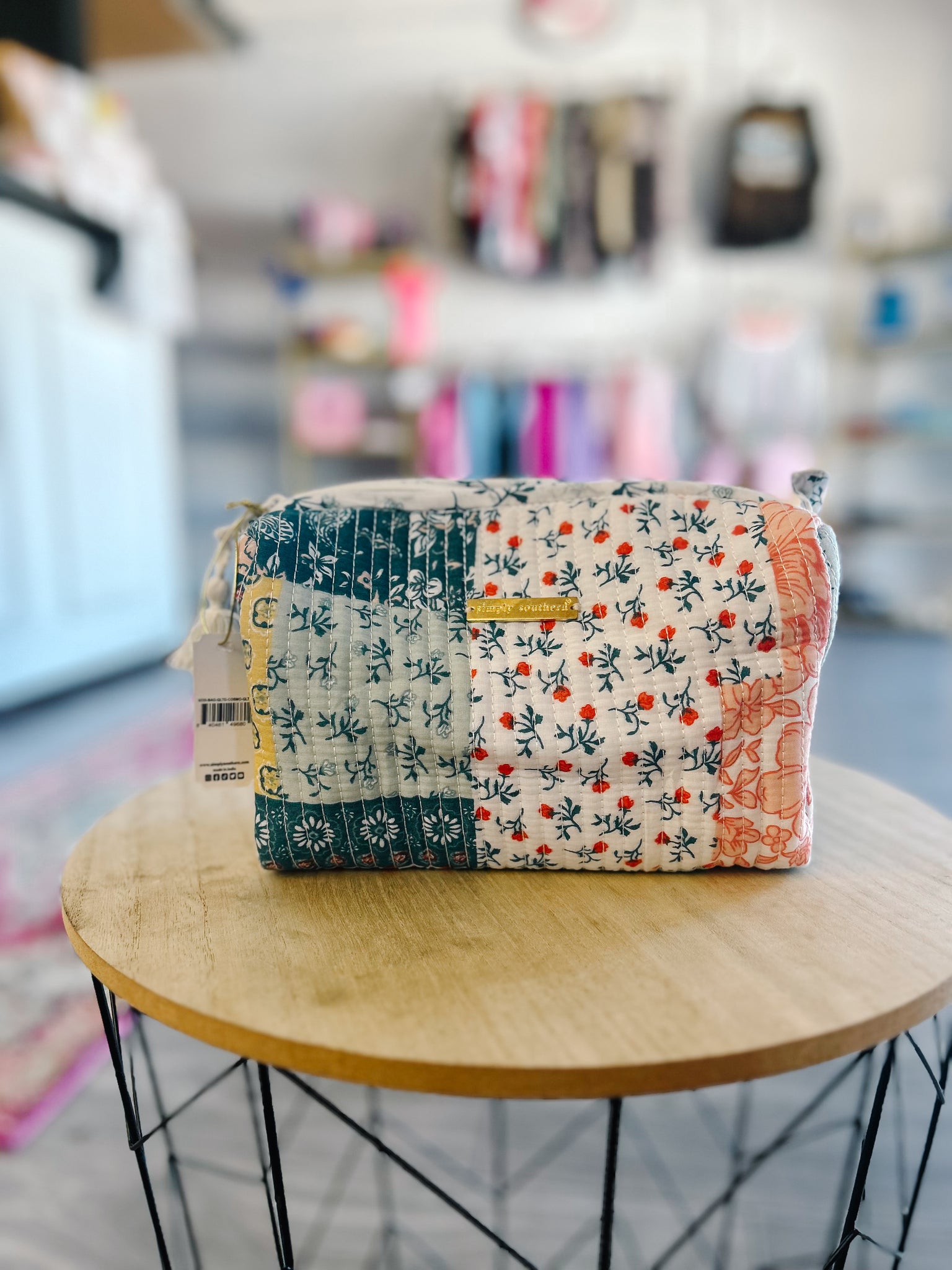 Cosmetic Quilt Bag - Patchwork