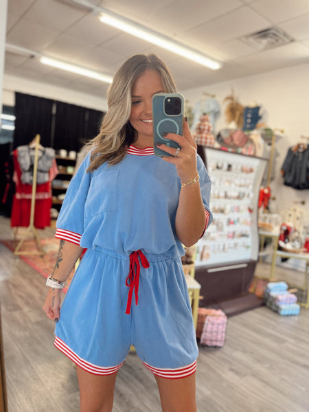 Coastal Charm Romper