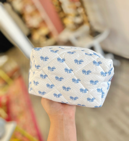 Blue Bow Bag
