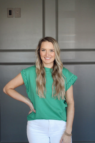 The Hannah Top - Green