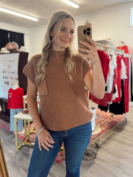 Ava Sweater - Camel