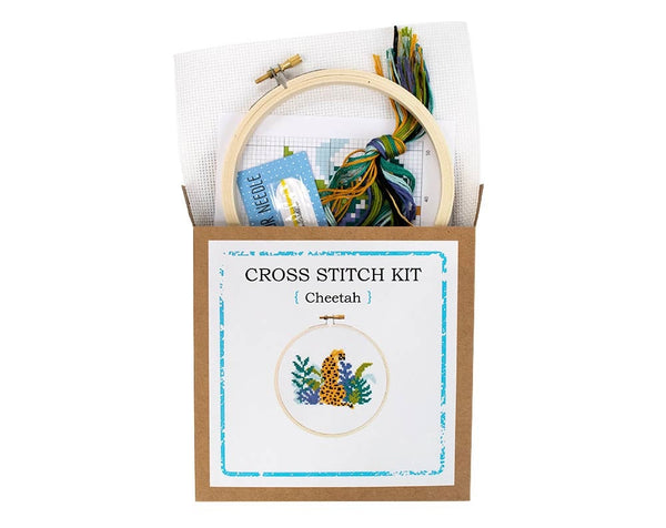 Cheetah Cross Stitch Kit