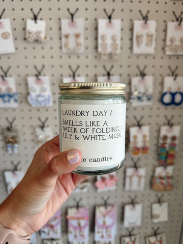 Laundry Day Candle