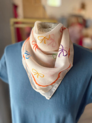 Bow Bandana Scarf - Multi